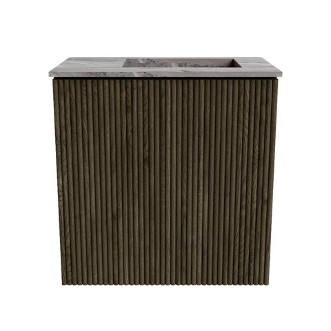 Mondiaz JOYA-DLUX 40cm toiletmeubel - kleur Shadow - Wastafel FAYE positie Rechts Zonder kraangat kleur Sombra. SW1425175
