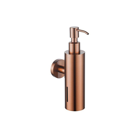 Fortifura Calvi ensemble d'accessoires de toilette - distributeur de savon - porte-rouleau - avec plateau - cuivre brossé SW1442003