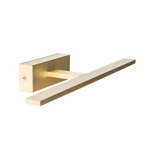 QAZQA Jerre applique murale - 41,5x13,5x5,5cm - LED incluse - IP44 - laiton (or) SW1187241