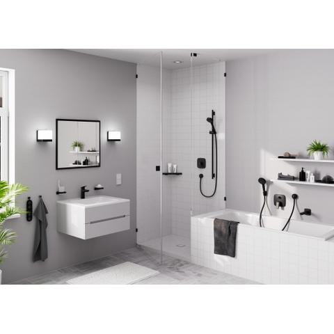 Hansgrohe Isiflex B - doucheslang 1/2x1 - 25m - mat zwart SW451580