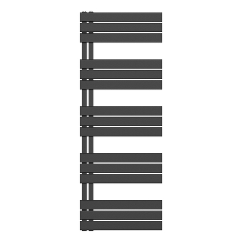Belrad Radiateur porte-serviettes - gauche - raccordement/comb - 1600X600mm- Noir SW1152683