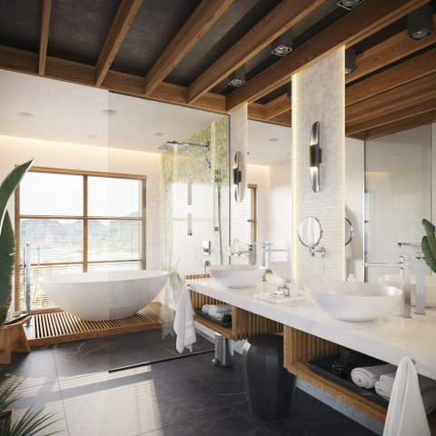 Hansgrohe AddStoris Q AddStorisdrikbeker mat - glas - met houder - hoogglans chroom SW651133