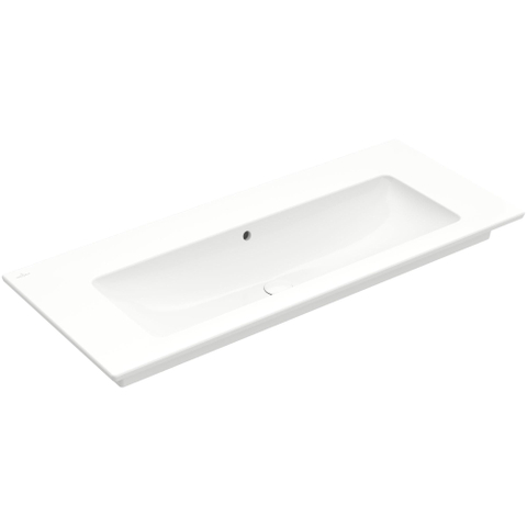 Villeroy & Boch venticello meubelwastafel - 120x50cm - zonder kraangat - met overloop - White Alpine (glans wit) 1025114