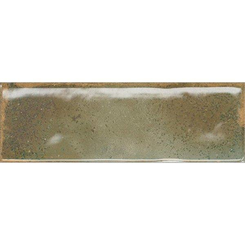 ÉCHANTILLON Ceralto Taverno Grain Carrelage mural - 6.5x20.2cm - 8mm - Musgo Brillant SW976606