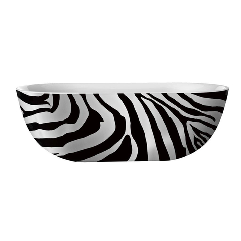 Best Design Color Zebra vrijstaand bad 180x86x60cm SW279924