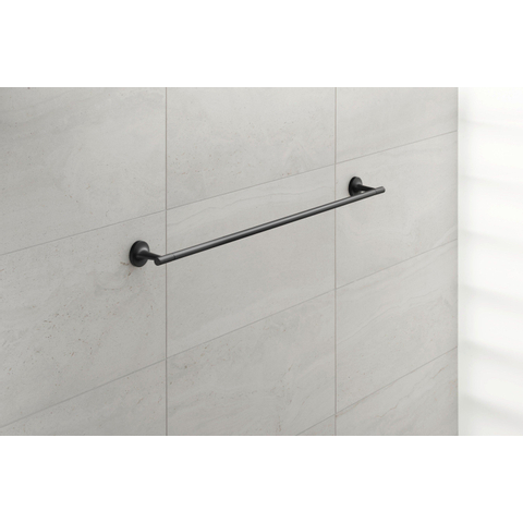 Duravit Starck T Handdoekhouder - 81cm - mat zwart SW297082