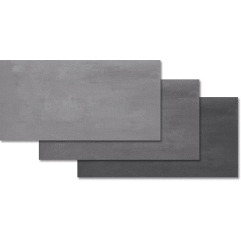 Ceralto Tavola Stone carrelage sol et mur - 30x60cm - 12mm - rectifié - effet béton - anthracite mat (marron) SW393694