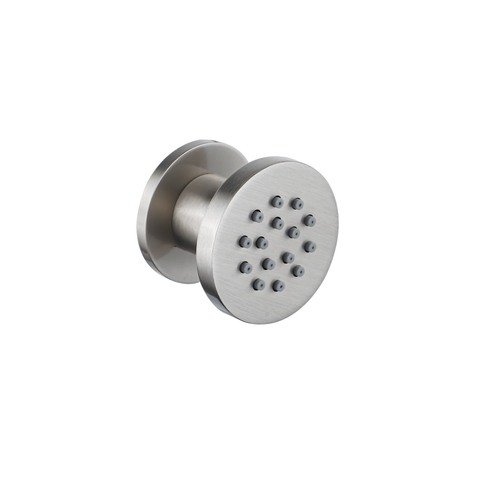 Fortifura Calvi zijdouche - 5cm - rond - PVD - geborsteld RVS SW1108837