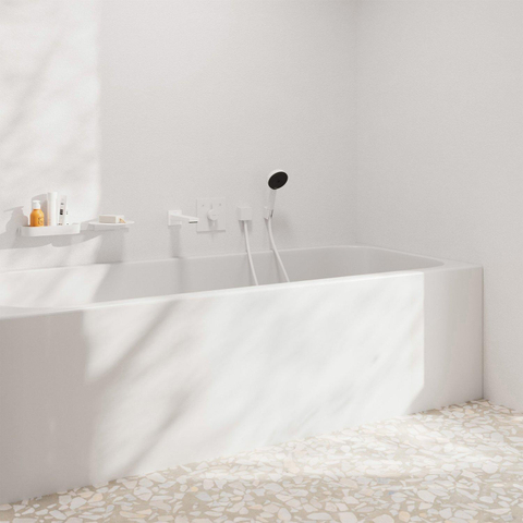 Hansgrohe Duoturn E mitigeur encastré pour 2 fonctions mat blanc SW918600