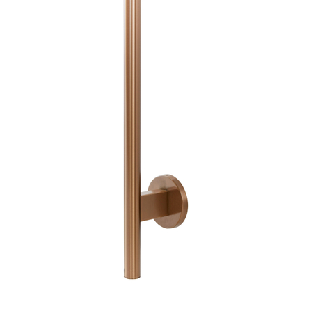 FugaFlow Eccelente Caloro Radiateur sèche-serviettes électrique - 170cm de hauteur - 30Watt - cuivre SW1469298