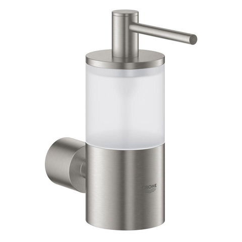 Grohe Atrio Zeepdispenser - 160ml - staand - rond - Supersteel (RVS) SW224951