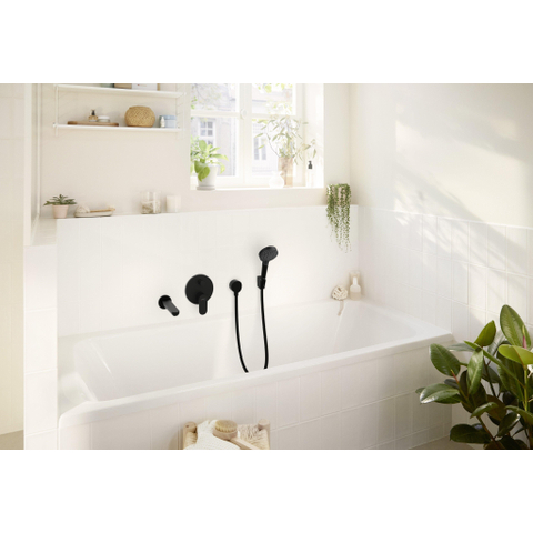 Hansgrohe Rebris s Eengreeps badmengkraan - inbouw - voor iBox universal - mat zwart SW803090