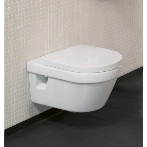 Villeroy & Boch Architectura Omnia Architectura wandcloset - diepspoel - met Aquareduct - 4.5 liter CeramicPlus - White Alpine (glans wit) 1024384