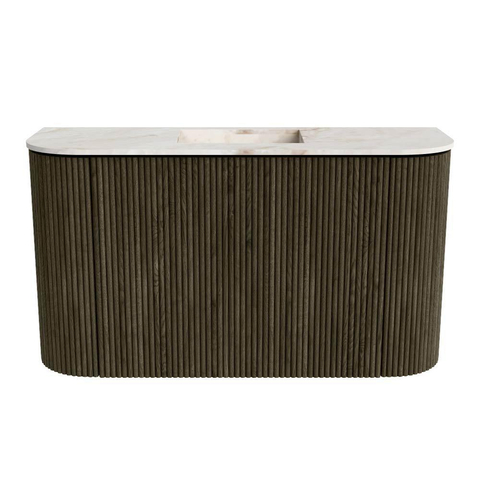 Mondiaz JOYA-DLUX 73.2cm toiletmeubel - ronding links en rechts kleur Shadow - Wastafel FAYE positie Midden Zonder kraangat kleur Frappe. SW1422700