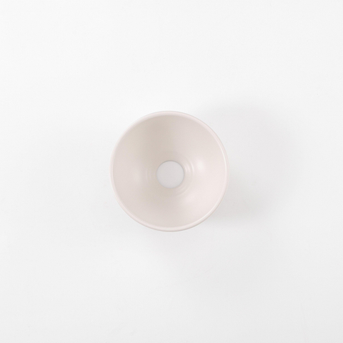 QeramiQ Dely Vasque - 20x20x9cm - ronde - ceramique - lin SW1471416