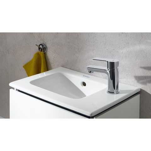 Duravit A.1 1 greeps wastafelmengkraan - 137x43x125mm - hoogglans chroom SW420798