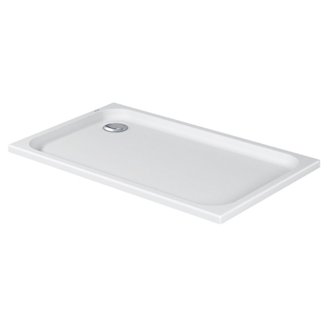 Duravit D-code Douchebak - 130x75x8.5cm acryl rechthoekig - wit 0295848