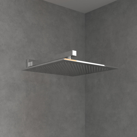 Villeroy & Boch Universal Showers regendouche - 35x35cm hoekig - hoogglans chroom SW974366