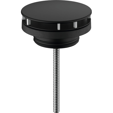 Hansgrohe Universeel bouchon de vidage pour lavabo/bidet mat noir SW541652