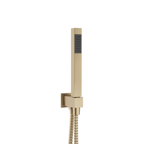 Crosswater Support pommeau de douche - carré - Laiton brossé (doré) SW1026382