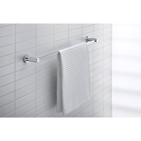 Duravit D-code Handdoekhouder - 80cm - hoogglans chroom 0315319