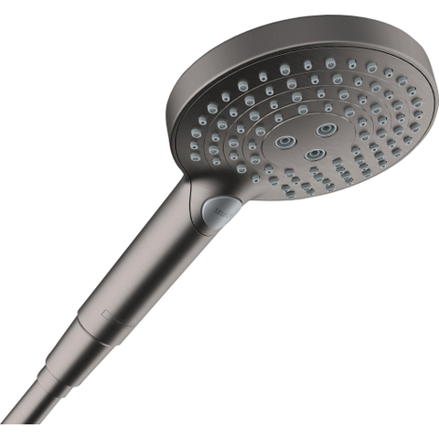 Hansgrohe Raindance Select S douchette 120 3jets powderrain chrome noir brossé SW541891
