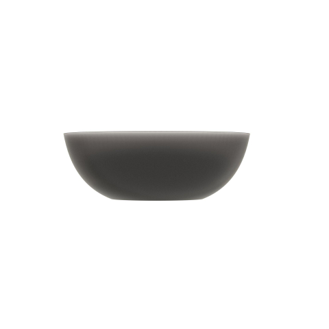 Riho Oviedo Baignoire îlot - 160x160cm - solid surface - semi transparent - Frosted smoke SW1030659