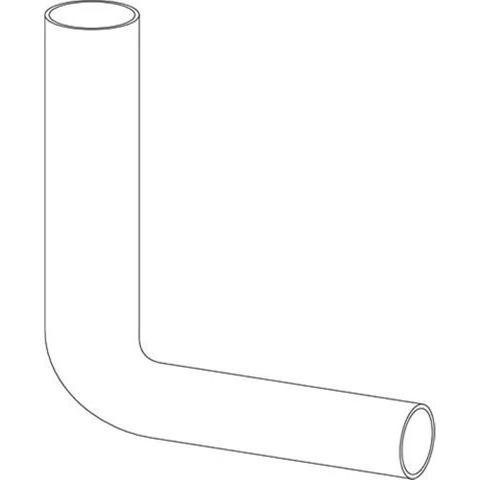 Wisa valpijpbocht - 23x21cm - wit SW335155