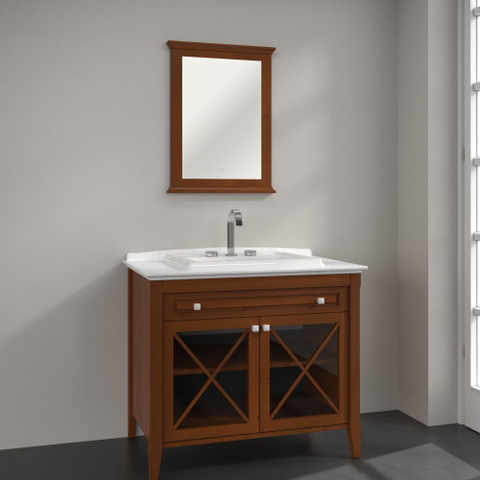 Villeroy & Boch Hommage spiegel - 56x4x75cm - noten (zilver) 0107247
