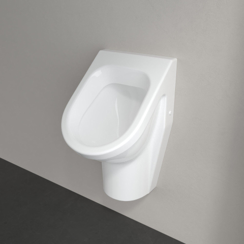 Villeroy & Boch Architectura Omnia Architectura urinoir - met richtobject - met verdekte inlaat spatreductie en keramische zeef - 35.5x62x38.5cm - White Alpine (glans wit) 0104009
