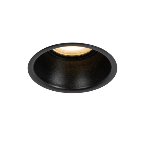 QAZQA Dept Moderne inbouwspot - set van 2 - 8.8x8.8x9.2cm - dimbaar - IP44 - mat zwart SW1209538