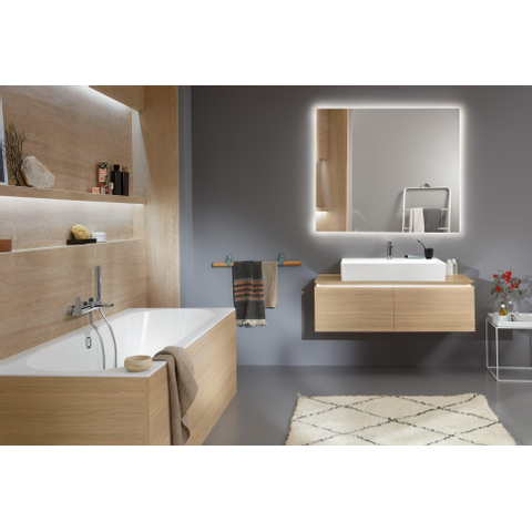 Villeroy & Boch Oberon 2.0 bad rechthoek - 170x75cm duo - glans wit SW209463
