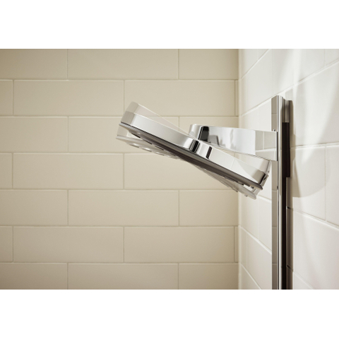 Hansgrohe Pulsify s Howerpipe - 26cm - 2jet - planchet - 40cm - hoogglans chroom SW651114