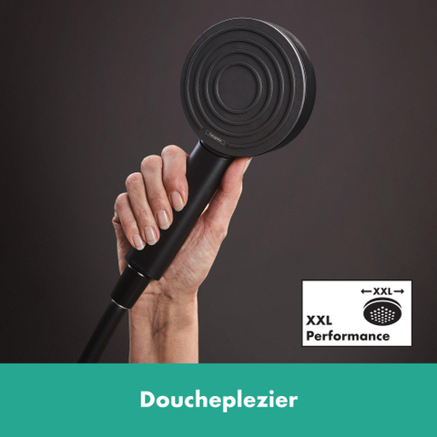 Hansgrohe Pulsify s - handdouche 10.5cm - 1jet - mat zwart SW651043