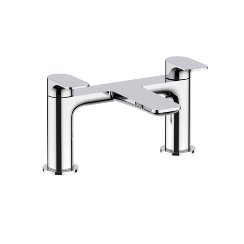 Crosswater Fuse Badrandkraan - hoogglans chroom SW928138