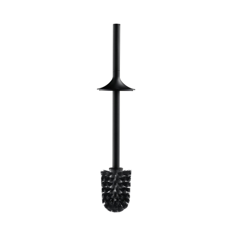 Duravit Starck T Borstelgarnituur - staand - 43x8cm - mat zwart SW297085