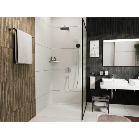 Hansgrohe Douche-arm 38 - 9 cm - hoogglans chroom 0467331