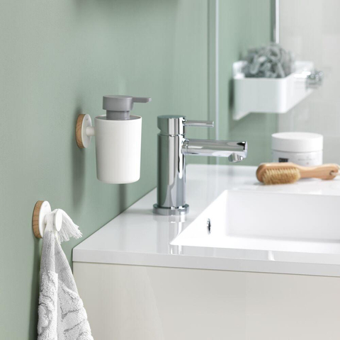 Tiger Urban Distributeur savon 6.8x12.3cm blanc SW106834