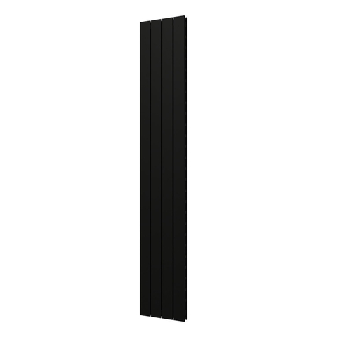 Plieger Cavallino Retto radiateur sèche-serviettes design vertical double raccordement central 1800x298mm 817W noir 7253031