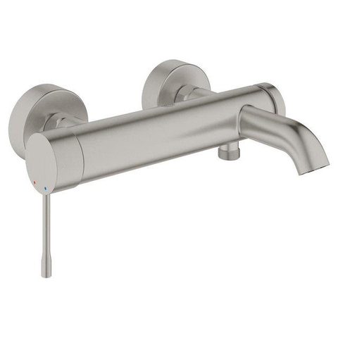 Grohe Vitalio Joy Badset - 175cm handdouche - 3 straalsoorten - thermostaatkraan - Supersteel (RVS) SW1576553