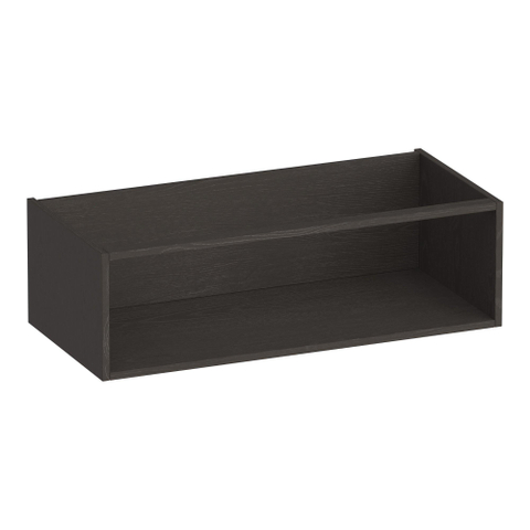 BRAUER Flourish armoire latérale - 99x30x45.5cm - avec 1 compartiment de rangement Bois Anthracite SW1200412