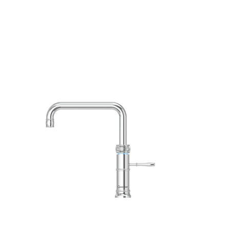 Quooker Classic Fusion Square kokendwaterkraan - draaibare uitloop - PRO3 incl. Cube reservoir - Warm / kokend / bruisend / gefilterd water - Chroom SW299683