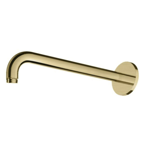Hotbath Cobber Wandarm - 40 cm - PVD - geborsteld messing (goud) SW230156