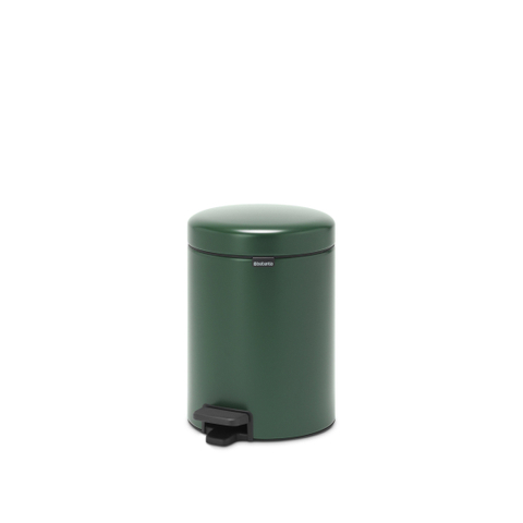 Brabantia NewIcon Pedaalemmer - 5 liter - kunststof binnenemmer - pine green SW538283
