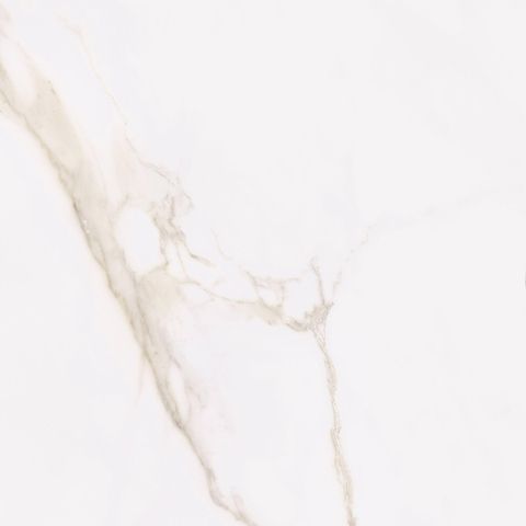 ÉCHANTILLON Terravito Tovaro carreau mural et de sol - 60x60cm - rectifié - Aspect marbre - Gold poli (blanc) SW1221470
