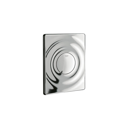 Grohe Surf Bedieningsplaat - enkelspoeling - horizontaal/verticaal - 156x197mm - chroom 0442603