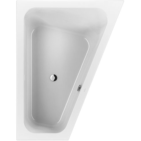 Villeroy & Boch Loop & Friends Loop en friends bad - 175x135cm rechts - met hoekige binnenvorm - glans wit SW28680