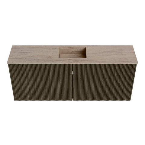 Mondiaz JOYA-DLUX 100cm toiletmeubel - kleur Shadow - Wastafel FAYE positie Midden 1 kraangat kleur Saba. SW1425126