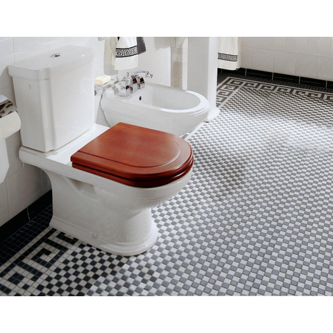 Villeroy & Boch Hommage closetzitting - voor 6661 - 6662 - Walnut (glans bruin) 0949643