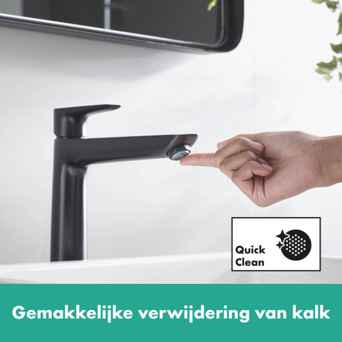 Hansgrohe Pulsify e Staaf - handdouche 100 - 1jet - ecosmart m.wit - mat wit SW918015